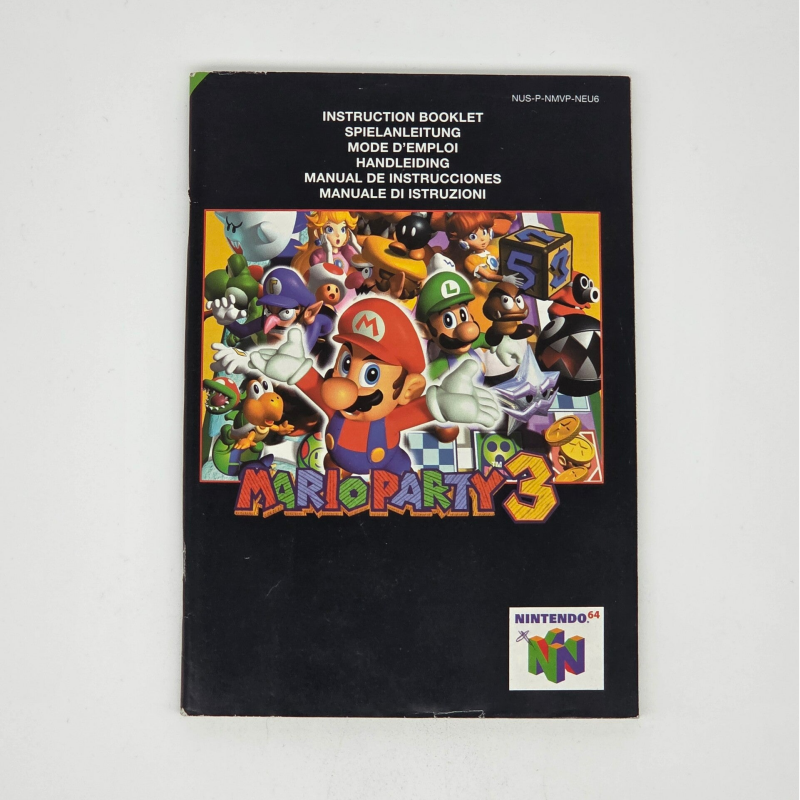 N64 Manual Mario Party 3