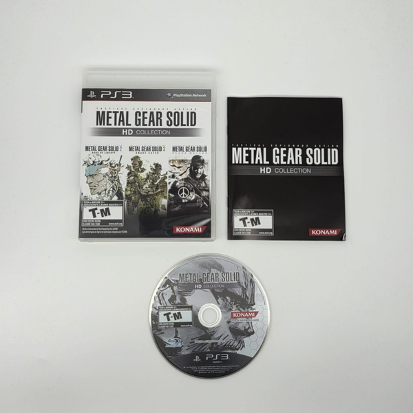 PlayStation 3 Metal Gear Solid HD Collection