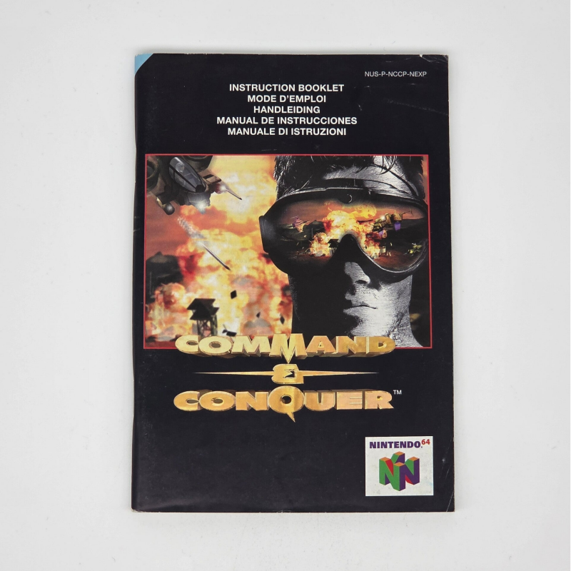 N64 Manual Command & Conquer: Tiberian Dawn