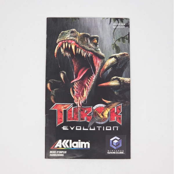 Gamecube Manual Turok Evolution