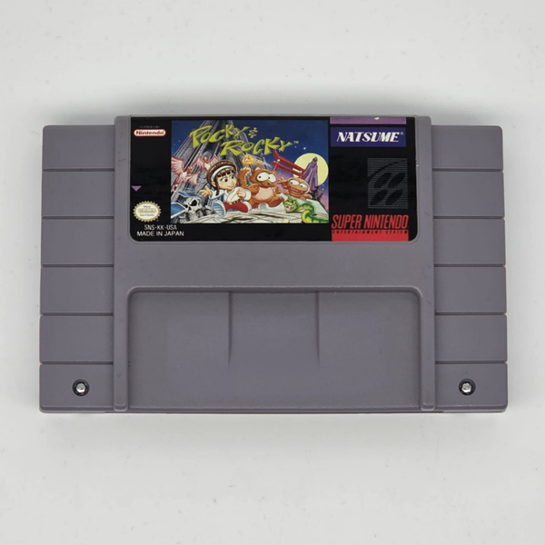 Snes Pocky & Rocky (USA)