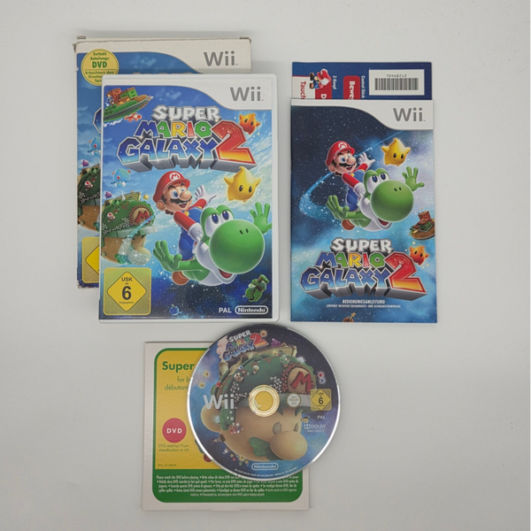 Wii Super Mario Galaxy 2 (Duitse Cover)