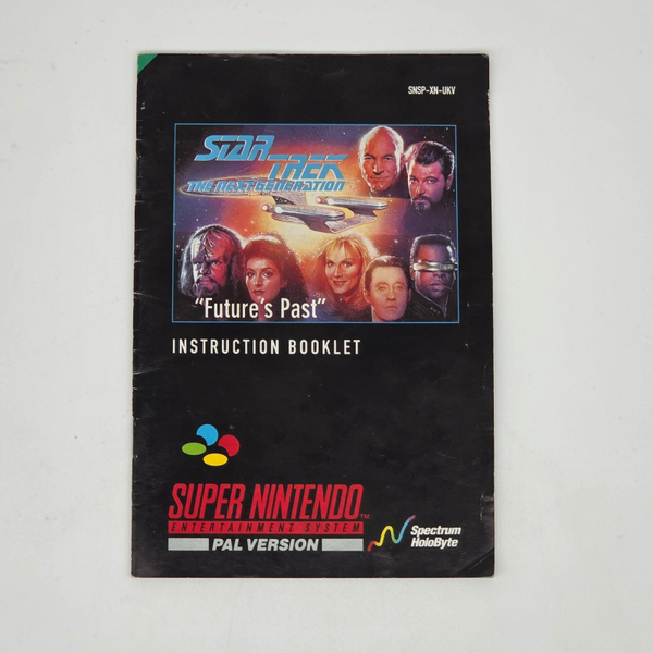 Snes Manual Star Trek The Next Generation