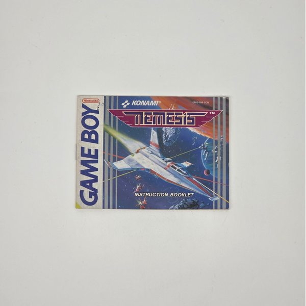 Gameboy Manual Nemesis
