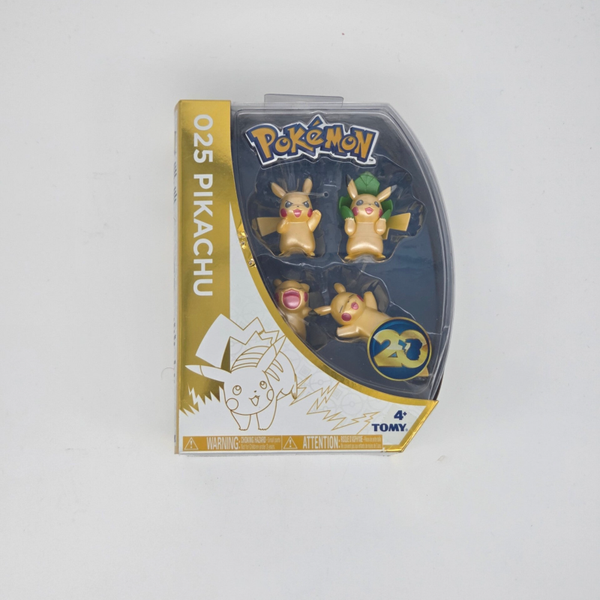 Pokémon 20 Years Pikachu Mini Figures