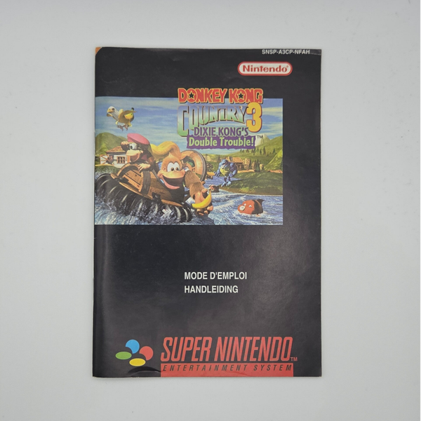 Snes Manual Donkey Kong Country 3