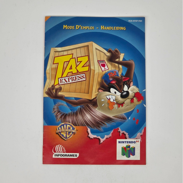 N64 Manual Taz Express