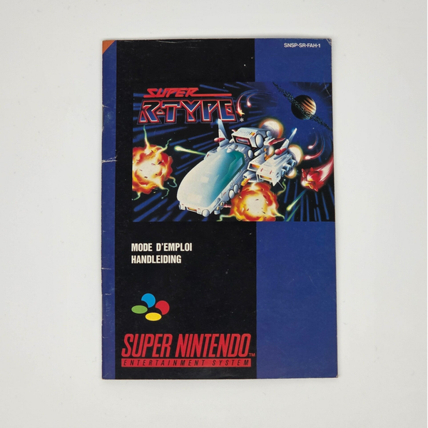 Snes Manual Super R-Type
