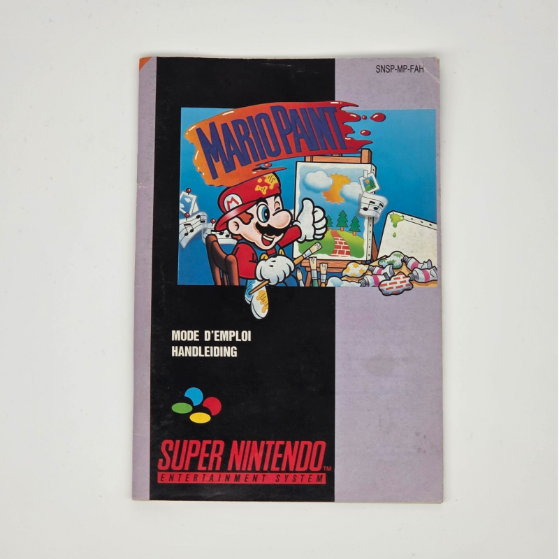 Snes Manual Mario Paint