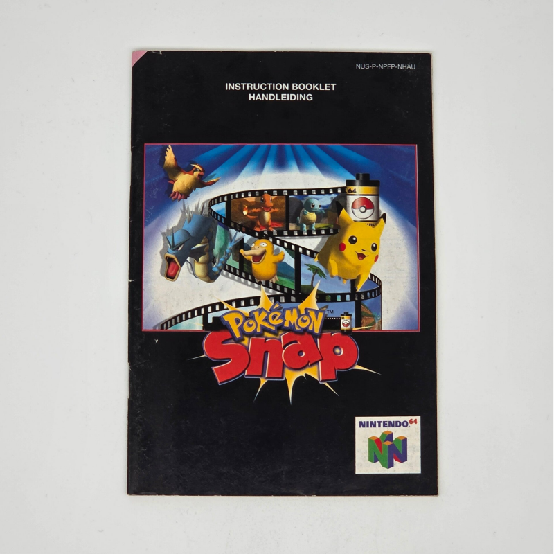 N64 Manual Pokemon Snap