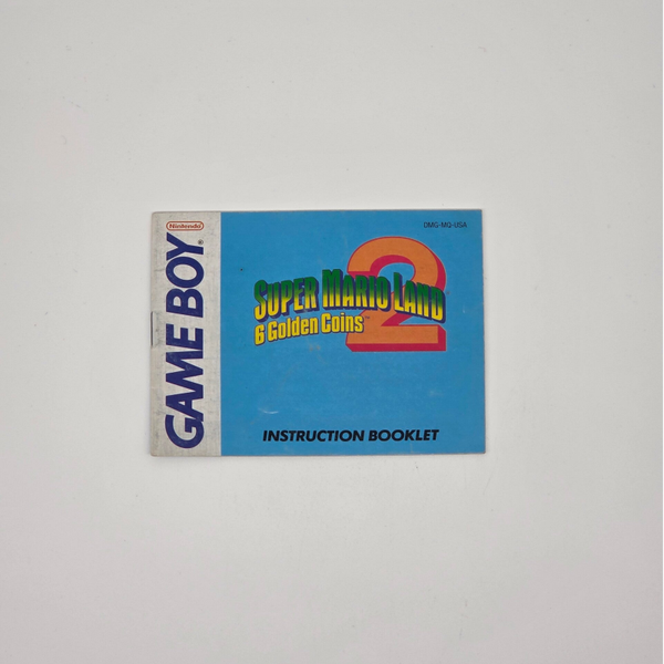 Gameboy Manual Super Mario Land 2