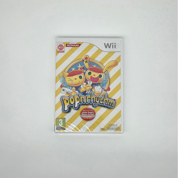 Wii Pop’n Rhythm Sealed