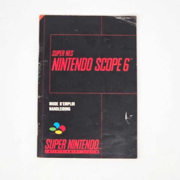 Snes Manual Super Nes Nintendo Scope 6