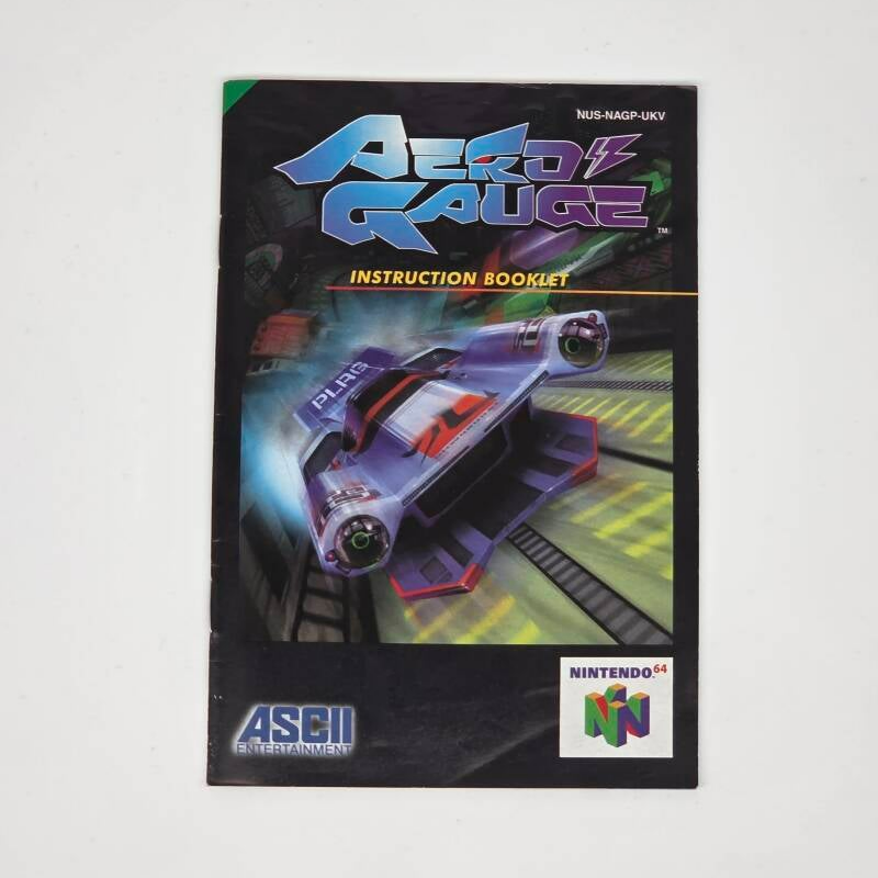 N64 Manual Aerogauge
