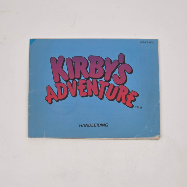 Nes Manual Kirby;s Adventure