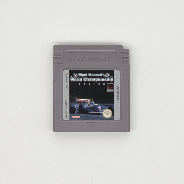Gameboy Nigel Mansell's World Championship Racing