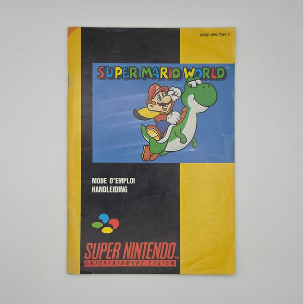 Snes Manual Super Mario World