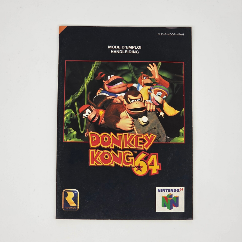 N64 Manual Donkey Kong 64
