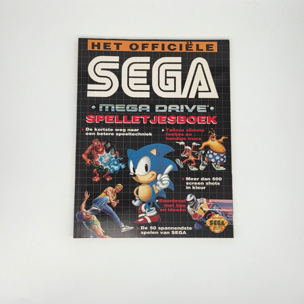 Het Officiële SEGA Mega Drive Spelletjes Boek