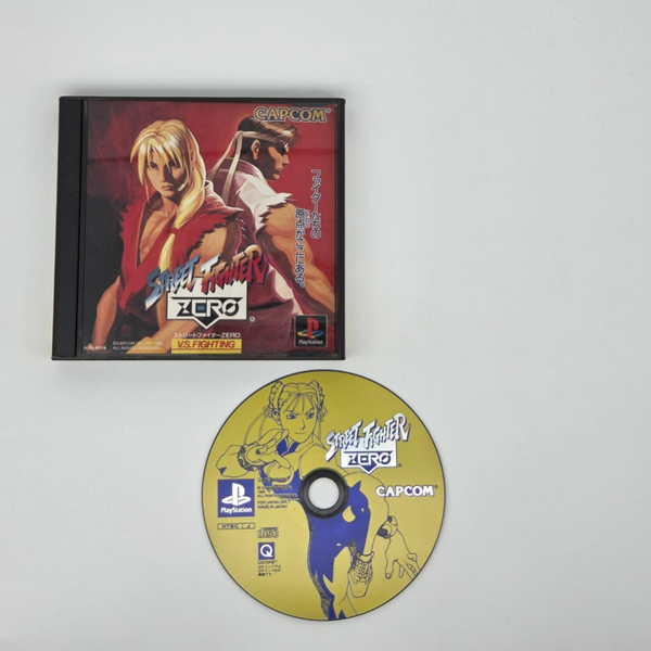 Playstation 1 Street Fighter Zero Japans