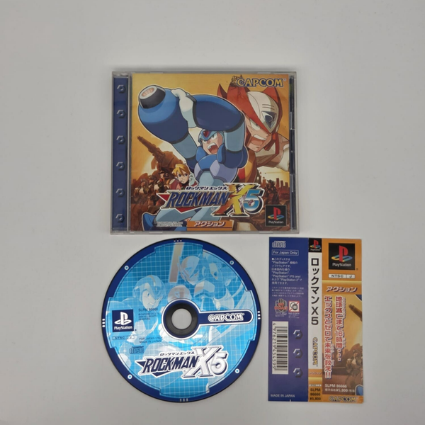 Playstation 1 Rockman X5 Japans