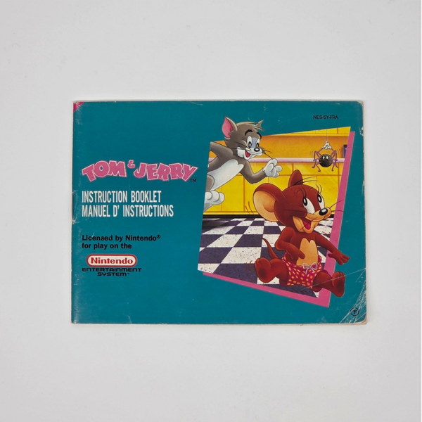 Nes Manual Tom & Jerry