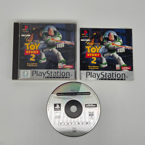 Playstation 1 Toy Story 2 Buzz Lightyear To The Rescue
