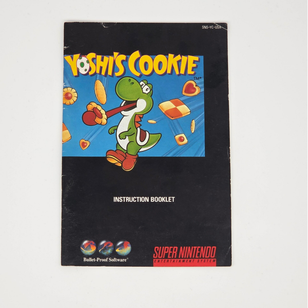Snes Manual Yoshi's Cookie