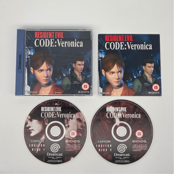 Dreamcast Resident Evil Code: Veronica