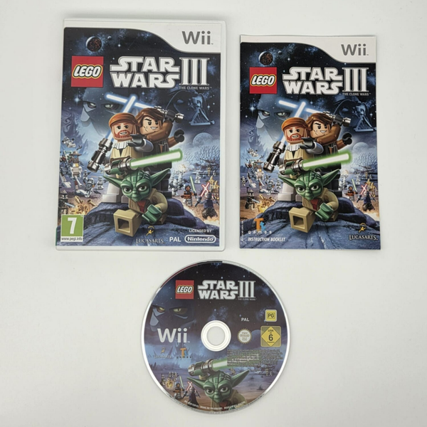 Wii LEGO Star Wars III: The Clone Wars