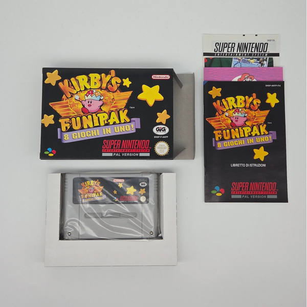 Snes Kirby’s Fun Pak