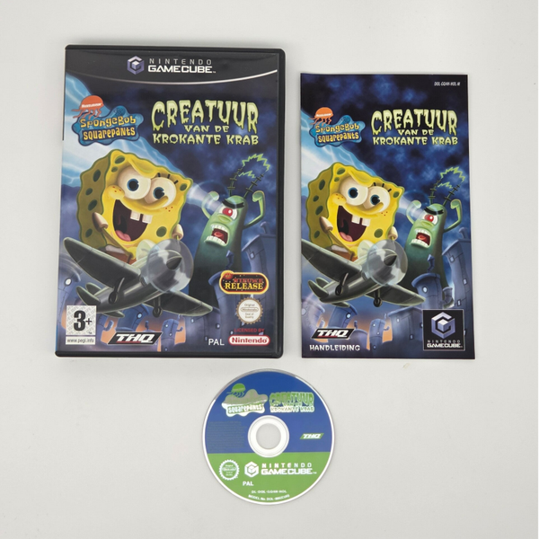 Gamecube SpongeBob SquarePants: Creatuur van de Krokante Krab