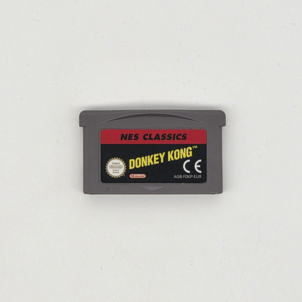 Gameboy advance Nes Classics Donkey Kong