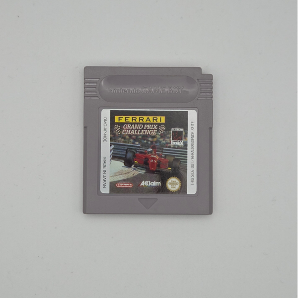 Gameboy Ferrari Grand Prix Challange