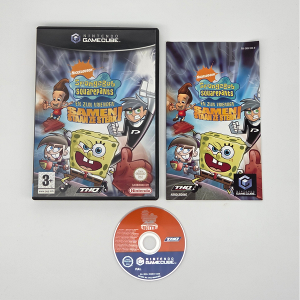 Gamecube SpongeBob Squarepants en zijn Vrienden Samen Sterk