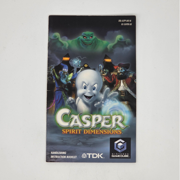 Gamecube Manual Casper Spirit Dimensions