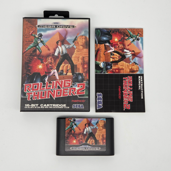 Mega Drive Rolling Thunder 2