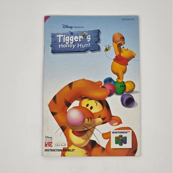 N64 Manual Tigger's Honey Hunt