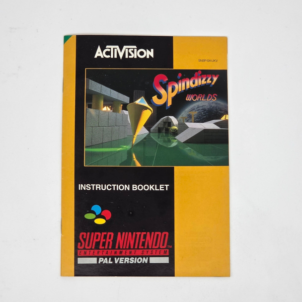 Snes Manual Spindizzy Worlds