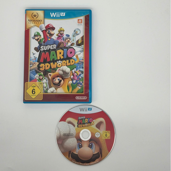 Wii U Super Mario 3D World (Duitse Cover)