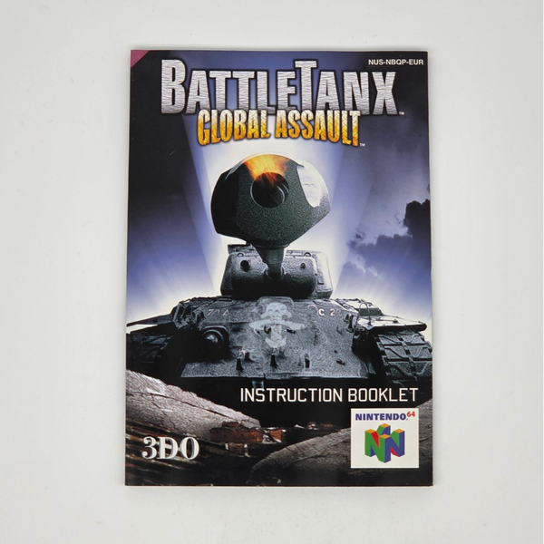 N64 Manual Battletanx Global Assault