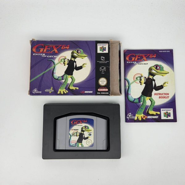 N64 Gex 64 Enter the Gecko