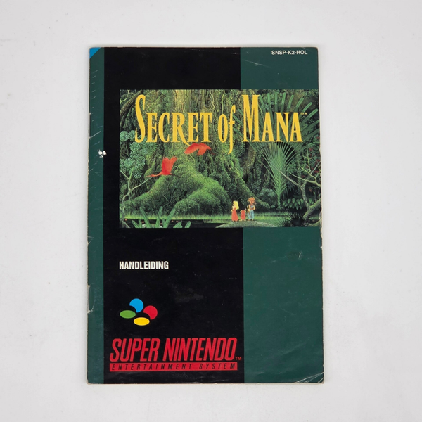 Snes Manual Secret of Mana