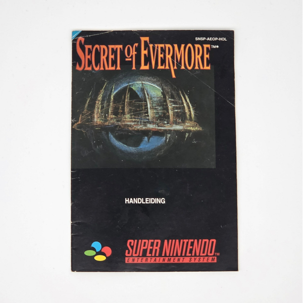 Snes Manual Secret of Evermore