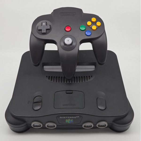N64 met Controller Zwart