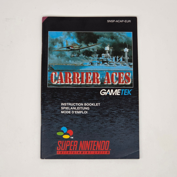 Snes Manual Carrier Aces
