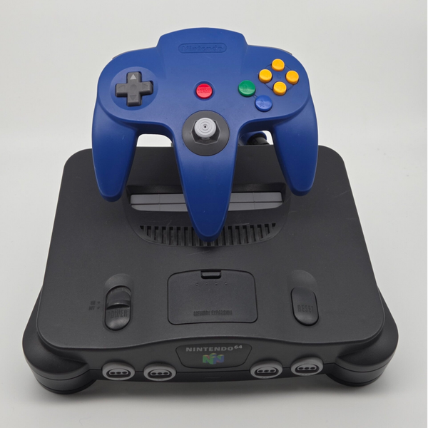 N64 met Controller Blauw