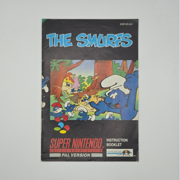 Snes Manual The Smurfs
