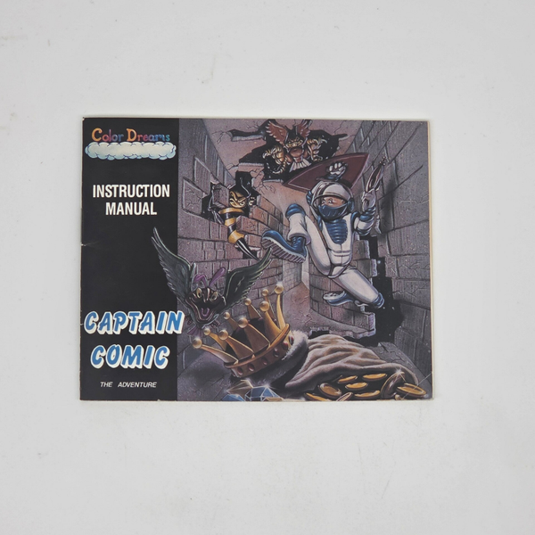 Nes Manual Captain Comic