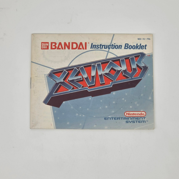 Nes Manual Xevious